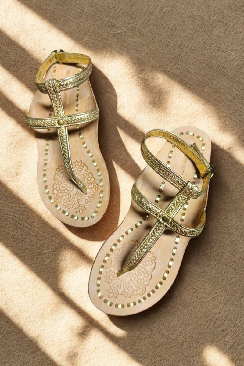 DARIA SANDAL-GOLD
