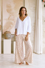 PALAZZO PANT - BEIGE