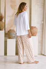 PALAZZO PANT - BEIGE