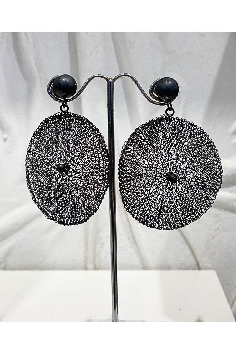 HAZE EARRING - GUNMETAL