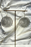 MESH RIM EARRING - SILVER