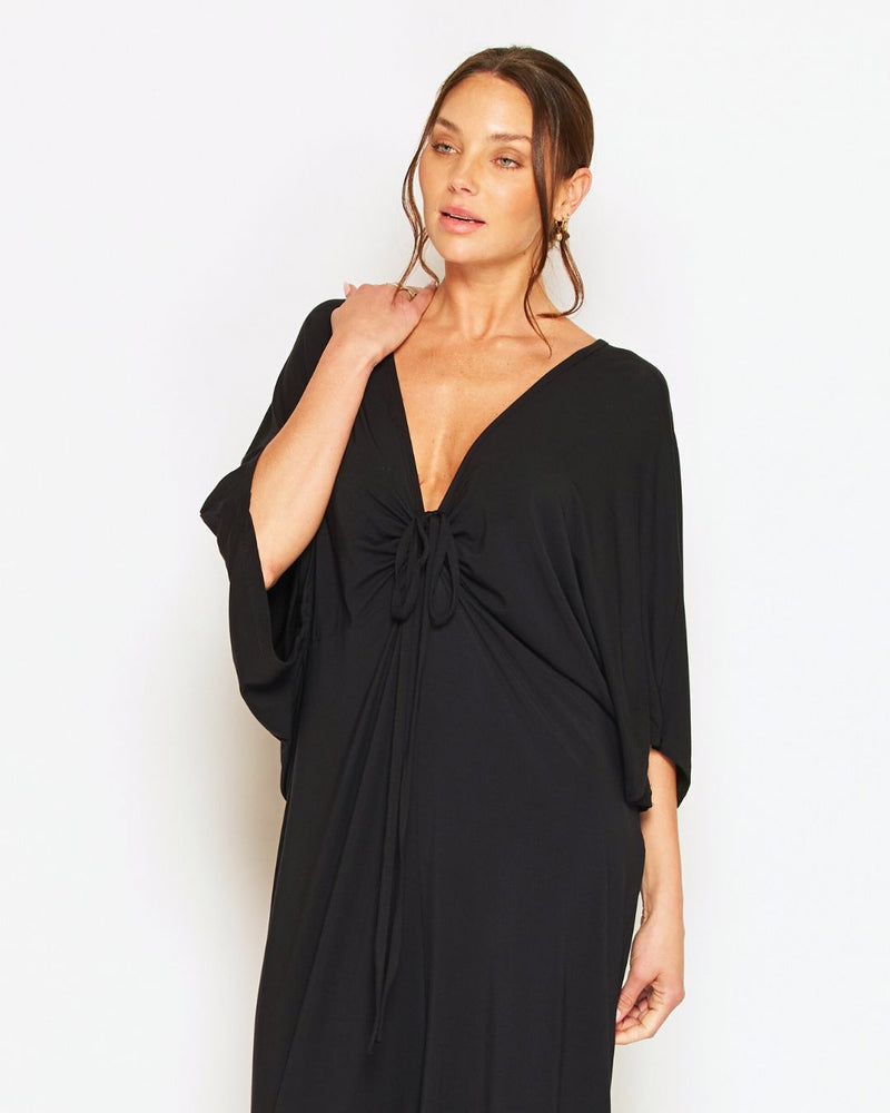 Australian made maxi dress in natural Modal fabric, light and airy with a relaxed silhouette.