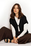 Rib Shrug made from heavier weight modal rib fabric. Australian made and perfect for layering across seasons.